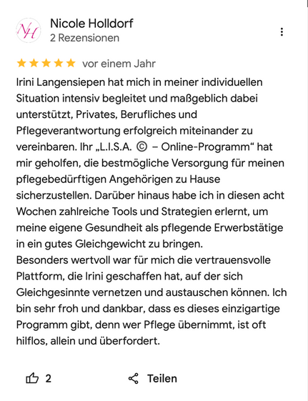 Kundenstimme (Nachricht)