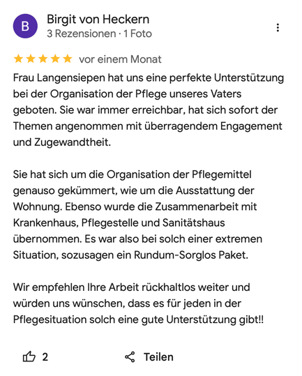 Kundenstimme (Nachricht)